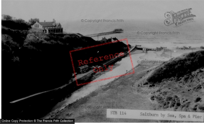 Photo of Saltburn By The Sea, Spa And Pier c.1955