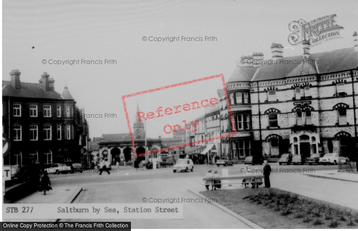 Photo of Saltburn By The Sea, Station Street c.1965