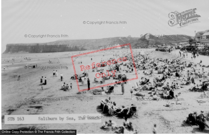 Photo of Saltburn By The Sea, The Beach c.1955