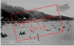 Saltburn-By-The-Sea, The Beach c.1955, Saltburn-By-The-Sea