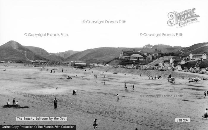 Photo of Saltburn By The Sea, The Beach c.1960