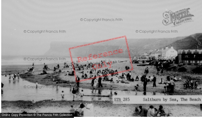 Photo of Saltburn By The Sea, The Beach c.1965