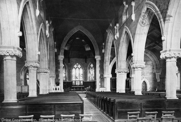 Photo of Saltburn By The Sea, The Church Interior c.1885