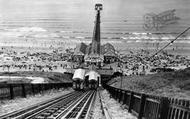 Saltburn-By-The-Sea, The Cliff Tramway And The Pier c.1955, Saltburn-By-The-Sea