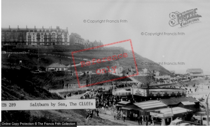 Photo of Saltburn By The Sea, The Cliffs c.1965