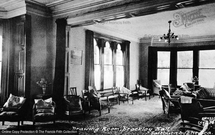 Photo of Saltburn By The Sea, The Drawing Room, Brockley Hall c.1955