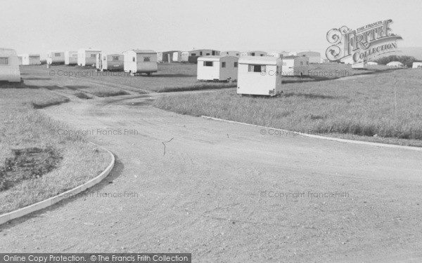 Photo of Saltburn By The Sea, The Extension, Hazelgrove Caravan Site c.1955