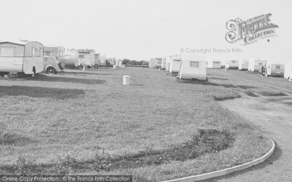 Photo of Saltburn By The Sea, The Extension, Hazelgrove Caravan Site c.1955