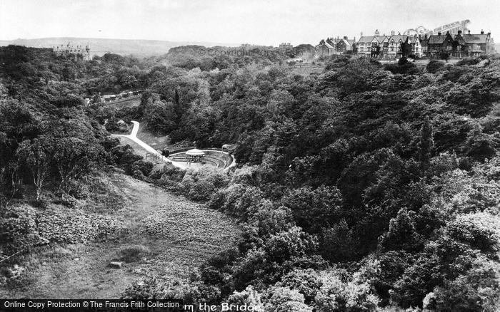 Photo of Saltburn By The Sea, The Gardens From The Bridge 1913