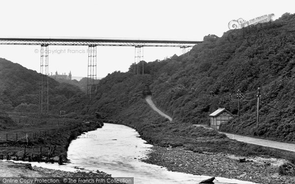 Photo of Saltburn By The Sea, The Ha'penny Bridge 1927