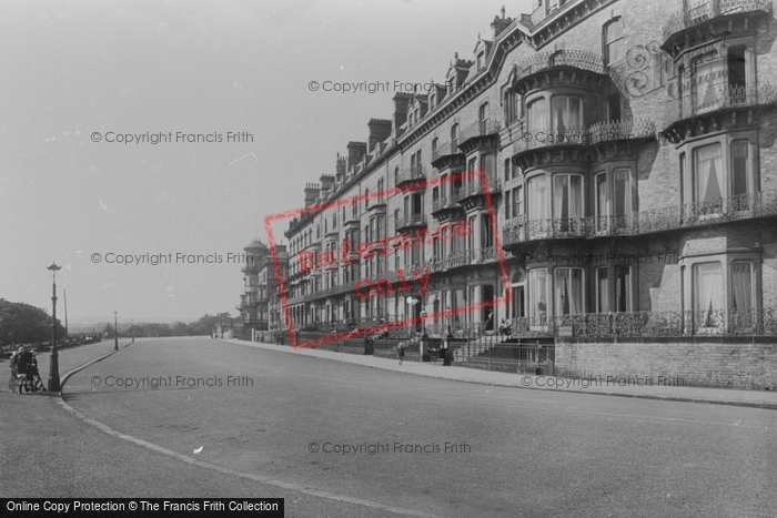 Photo of Saltburn By The Sea, The Hotel Alexandra And Britannia Terrace 1923