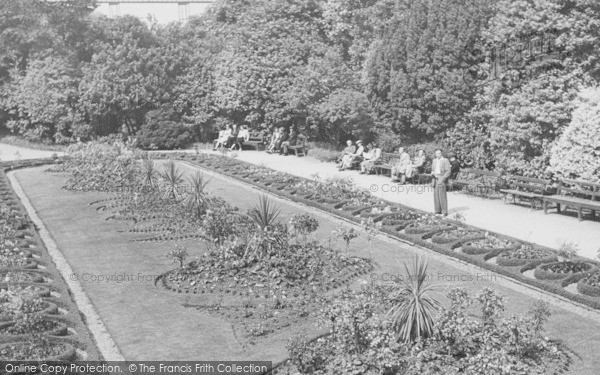 Photo of Saltburn By The Sea, The Italian Garden, Valley Gardens c.1955