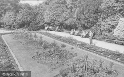 Saltburn-By-The-Sea, The Italian Garden, Valley Gardens c.1955, Saltburn-By-The-Sea