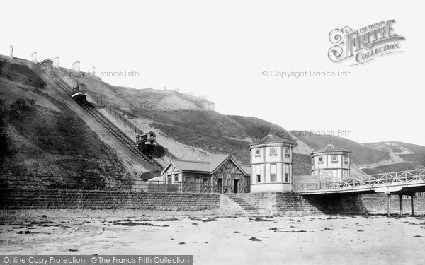 Photo of Saltburn By The Sea, The Lift c.1885