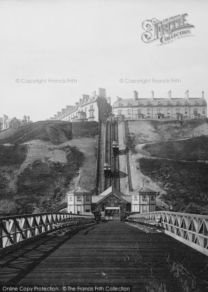 Photo of Saltburn By The Sea, The Lift From The Pier c.1885