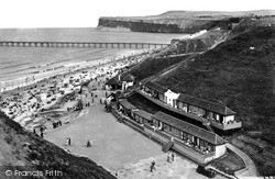 Saltburn-By-The-Sea, The Lower Promenade c.1955, Saltburn-By-The-Sea