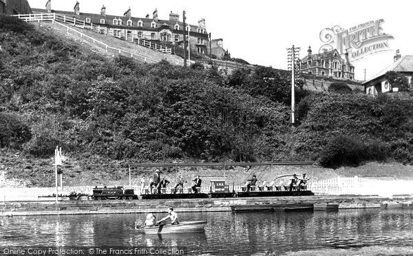 Photo of Saltburn By The Sea, The Miniature Railway And Cliff c.1955