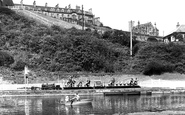 Saltburn-By-The-Sea, The Miniature Railway And Cliff c.1955, Saltburn-By-The-Sea
