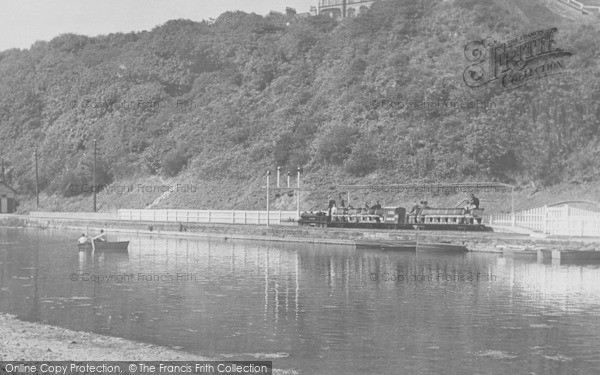 Photo of Saltburn By The Sea, The Miniature Railway And Cliff c.1955