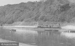 Saltburn-By-The-Sea, The Miniature Railway And Cliff c.1955, Saltburn-By-The-Sea