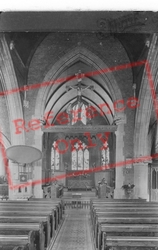 Saltburn-By-The-Sea, The Parish Church Interior 1925, Saltburn-By-The-Sea