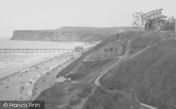 Saltburn-By-The-Sea, The Pier And Hunt Cliff 1913, Saltburn-By-The-Sea
