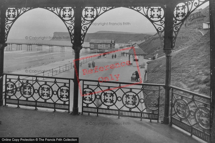 Photo of Saltburn By The Sea, The Pier And Promenade From The Shelter 1927
