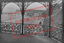 Saltburn-By-The-Sea, The Pier And Promenade From The Shelter 1927, Saltburn-By-The-Sea