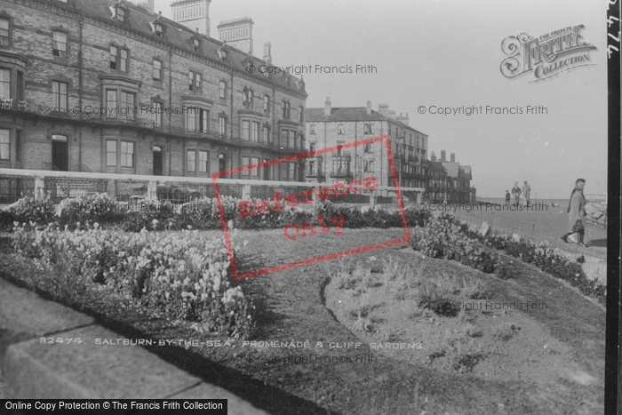 Photo of Saltburn By The Sea, The Promenade And Cliff Gardens 1929