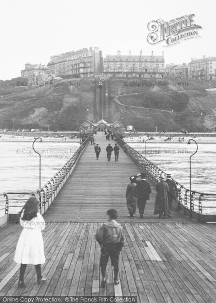 Photo of Saltburn By The Sea, The Public On The Pier 1913