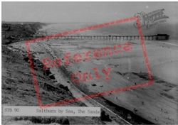 Saltburn-By-The-Sea, The Sands c.1955, Saltburn-By-The-Sea