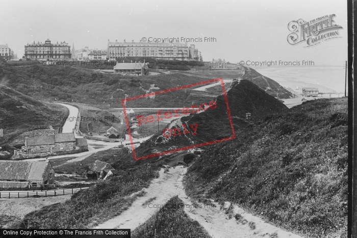 Photo of Saltburn By The Sea, The Zetland Hotel And The Terrace 1923