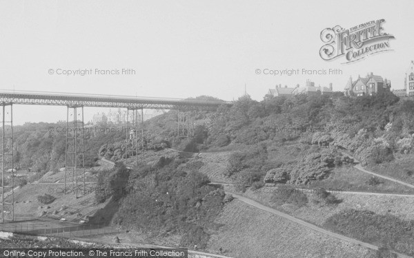 Photo of Saltburn By The Sea, Viaduct And Gardens 1891