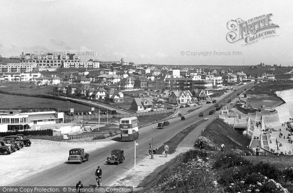 Photo of Saltdean, General View Showing Ocean Hotel c.1950