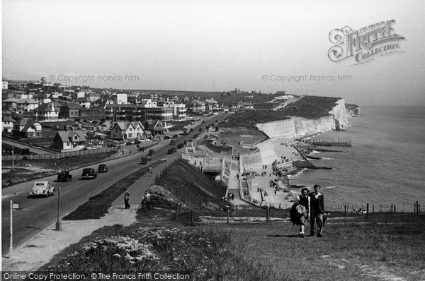 Photo of Saltdean, The Cliffs c.1950