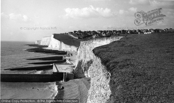Photo of Saltdean, The Cliffs c.1960