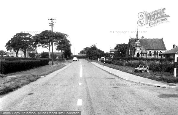 Photo of Saltfleet, Main Road c.1955