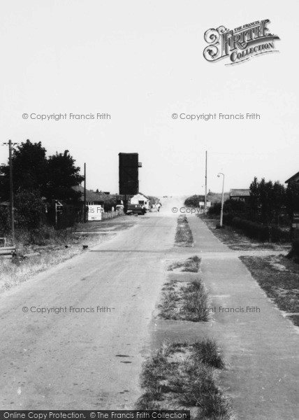 Photo of Saltfleet, Sea Lane And The Coastguard Watchtower c.1965