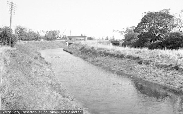 Photo of Saltfleet, The River c.1955