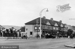 Bath Road, Shops c.1955, Saltford
