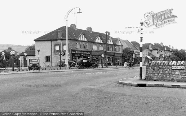 Photo of Saltford, The Village c.1955