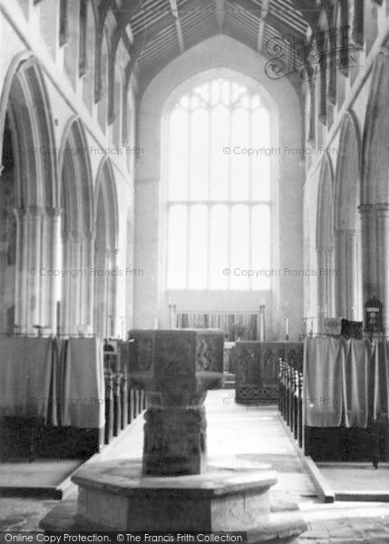 Photo of Salthouse, Church Interior c.1955