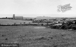 Church Of St Nicholas And The Village c.1955, Salthouse