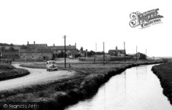 Coast Road And The Village Green c.1955, Salthouse