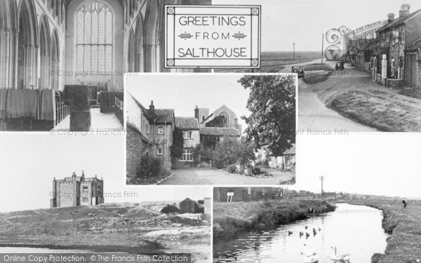 Photo of Salthouse, Composite c.1955