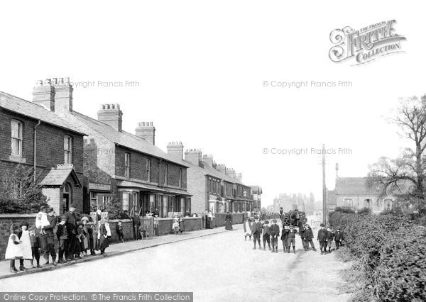 Photo of Saltney, People By Holly And Fern Villas 1906