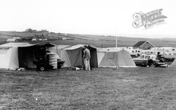 Tents In The Camping Field, The Holiday Park c.1965, Saltwick Bay