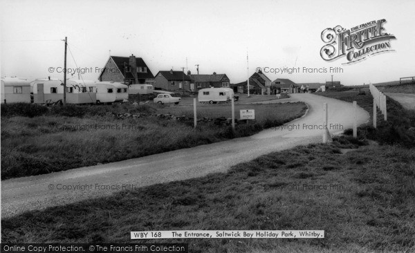 Photo of Saltwick Bay, The Entrance, Saltwick Bay Holiday Park c.1965