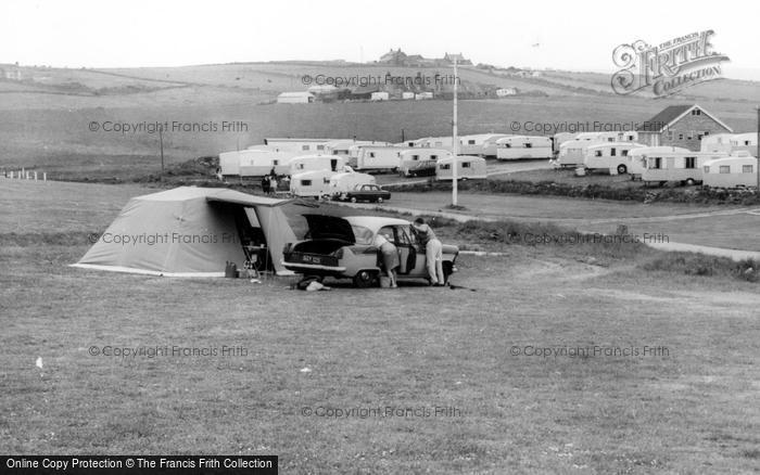 Photo of Saltwick Bay, The Holiday Park, Camping Field c.1965