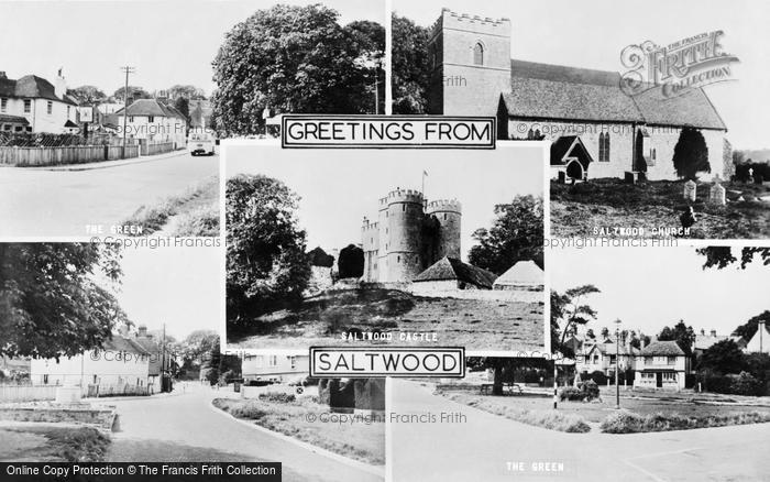 Photo of Saltwood, Composite c.1955